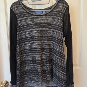 Simply Vera Wang Striped Women's Top